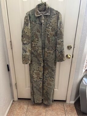 Walls Camo Jacket in Olive and Tan